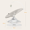 Balansoar, Lionelo, Iris, 2 in 1, Rotire 360 grade, Electric, Cu 3 moduri de leganare, Cu 5 trepte de viteza, Cu 3 pozitii de inclinare, 12 melodii, Silentios, Pana la 9 kg, Bej