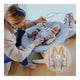 Balansoar, Lionelo, Iris, 2 in 1, Rotire 360 grade, Electric, Cu 3 moduri de leganare, Cu 5 trepte de viteza, Cu 3 pozitii de inclinare, 12 melodii, Silentios, Pana la 9 kg, Bej
