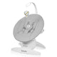 Balansoar, Lionelo, Iris, 2 in 1, Rotire 360 grade, Electric, Cu 3 moduri de leganare, Cu 5 trepte de viteza, Cu 3 pozitii de inclinare, Pana la 9 kg, Gri