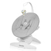 Balansoar, Lionelo, Iris, 2 in 1, Rotire 360 grade, Electric, Cu 3 moduri de leganare, Cu 5 trepte de viteza, Cu 3 pozitii de inclinare, Pana la 9 kg, Gri