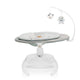 Balansoar, Lionelo, Mell, 2 in 1, Rotire 360 grade, Electric, Cu 3 moduri de leganare, Cu 5 trepte de viteza, Cu 3 pozitii de inclinare, Cu timer, 12 melodii si 2 sunete ale naturii, Pana la 9 kg, Bej