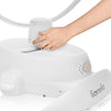 Balansoar, Lionelo, Mell, 2 in 1, Rotire 360 grade, Electric, Cu 3 moduri de leganare, Cu 5 trepte de viteza, Cu 3 pozitii de inclinare, Cu timer, 12 melodii si 2 sunete ale naturii, Pana la 9 kg, Bej