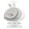 Balansoar, Lionelo, Mell, 2 in 1, Rotire 360 grade, Electric, Cu 3 moduri de leganare, Cu 5 trepte de viteza, Cu 3 pozitii de inclinare, Cu timer, 12 melodii si 2 sunete ale naturii, Pana la 9 kg, Bej