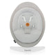 Balansoar, Lionelo, Mell, 2 in 1, Rotire 360 grade, Electric, Cu 3 moduri de leganare, Cu 5 trepte de viteza, Cu 3 pozitii de inclinare, Cu timer, 12 melodii si 2 sunete ale naturii, Pana la 9 kg, Bej