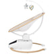 Balansoar si sezlong, Lionelo, Olivia, 2 in 1, Electric, Cu leganare 3D, 5 moduri de balansare in mai multe directii, Cu 13 melodii, Scaun pivotant la 180 grade, Reglabil, Cu arcada jucarii, Bej