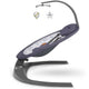 Balansoar si sezlong, Lionelo, Ralf, 2 in 1, Electric, Cu telecomanda si cablu USB, Cu miscare laterala de balansare si 5 niveluri diferite de viteza, Cu 12 melodii, Gri/Alb