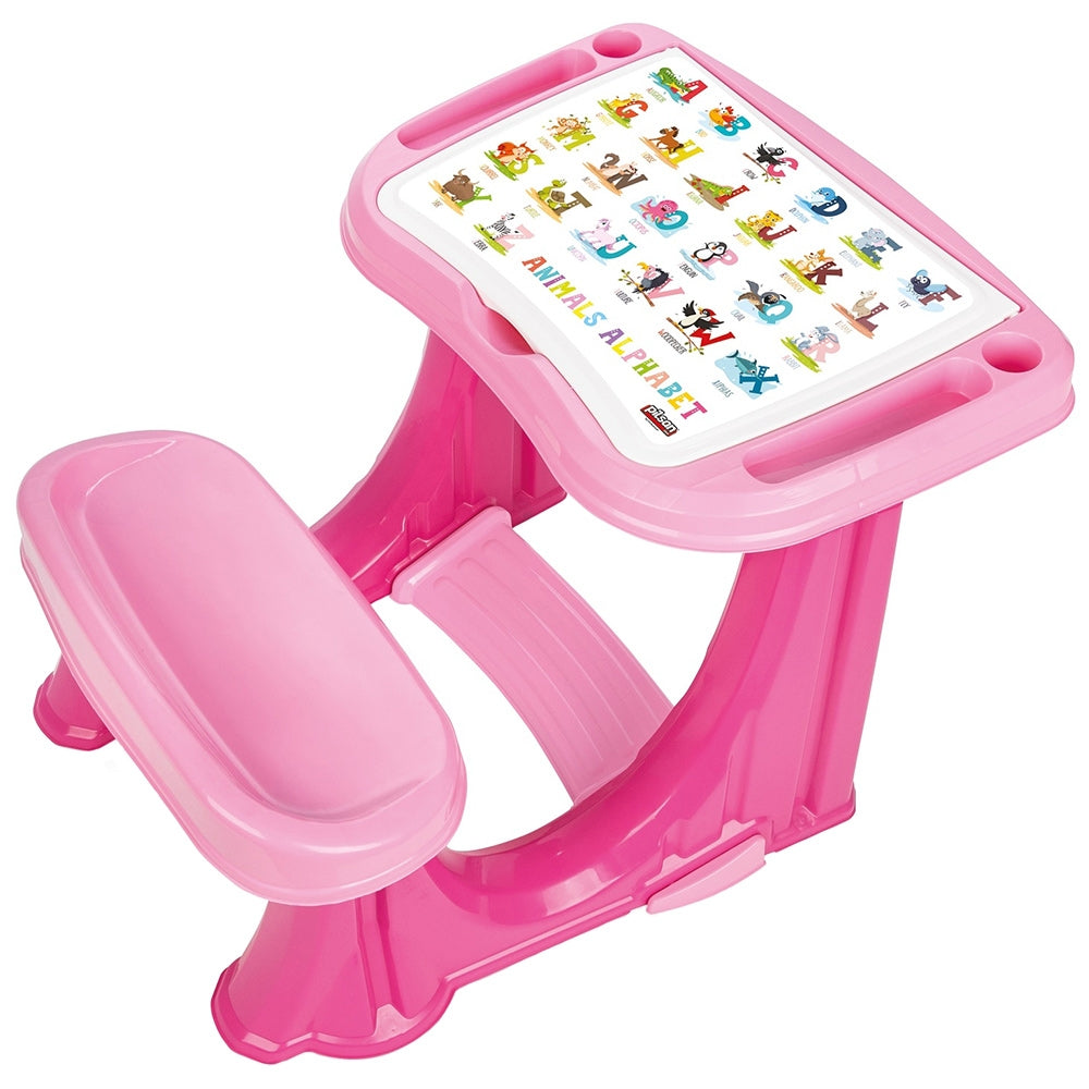 Banca scolara Pilsan Handy Study Desk pink - gogobaby.ro