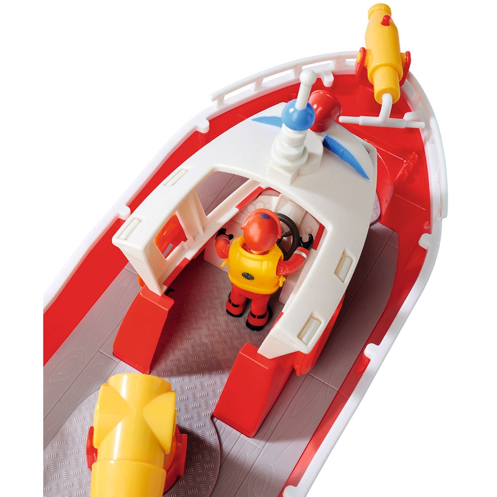 Barca Simba Fireman Sam Titan Fireboat 32 cm cu figurina si accesorii - gogobaby.ro