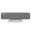 Bariera de protectie pentru pat, Lionelo, Lora XL, Pliabila, Sistem de blocare StandSafe, Geanta de transport inclusa, 150x46 cm, Conform cu BS 7972:2001+A1:2009, Gri