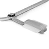 Bariera de protectie pentru pat, Lionelo, Lora XL, Pliabila, Sistem de blocare StandSafe, Geanta de transport inclusa, 150x46 cm, Conform cu BS 7972:2001+A1:2009, Gri