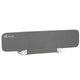 Bariera de protectie pentru pat, Lionelo, Lora XL, Pliabila, Sistem de blocare StandSafe, Geanta de transport inclusa, 150x46 cm, Conform cu BS 7972:2001+A1:2009, Gri