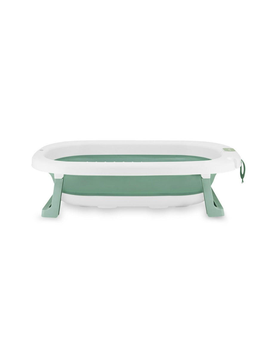 Cadita pliabila cu dop de scurgere, 0 Luni+, Momi Nata – Green - gogobaby.ro