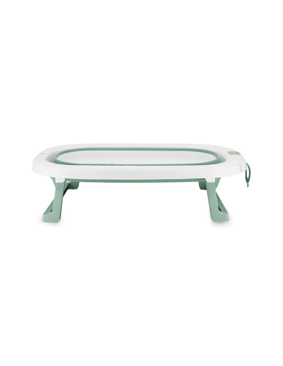 Cadita pliabila cu dop de scurgere, 0 Luni+, Momi Nata – Green - gogobaby.ro