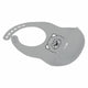 Baveta, FreeON, Moale, Din silicon, Fara BPA, Cu buzunar, 31 x 24 cm, Lion Grey