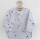 Baveta impermeabila cu maneci, New Baby, 45x36 cm, Stars