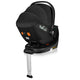 Baza scaun auto i-Size, Lionelo, Moxie, Rotativa 360, Cu isofix si picior stabilizator, Cu indicatori pentru instalare corecta, Negru