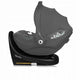Baza scaun auto i-Size, Lionelo, Moxie, Rotativa 360, Cu isofix si picior stabilizator, Cu indicatori pentru instalare corecta, Negru