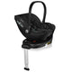 Baza scaun auto i-Size, Lionelo, Moxie Next, Rotativa 360, Cu isofix si picior stabilizator, Cu indicatori pentru instalare corecta, Compatibila cu Moxie si Moxie Next, Negru