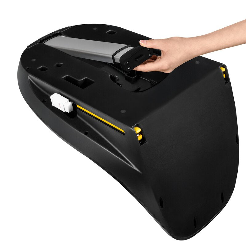 Baza scaun auto i-Size, Lionelo, Moxie Next, Rotativa 360, Cu isofix si picior stabilizator, Cu indicatori pentru instalare corecta, Compatibila cu Moxie si Moxie Next, Negru