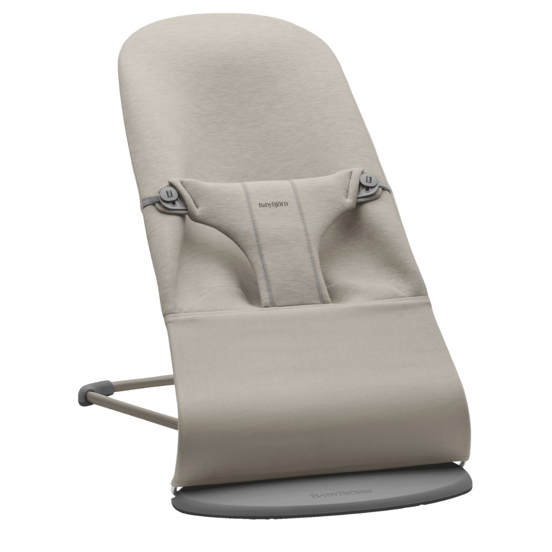 BabyBjorn - Balansoar Bliss Sand Grey, 3D Jersey