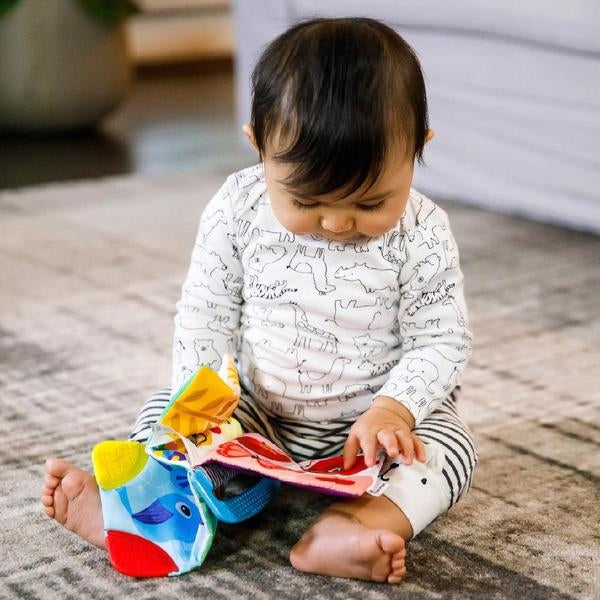 Baby Einstein - Jucarie pentru dentitie in forma de carte