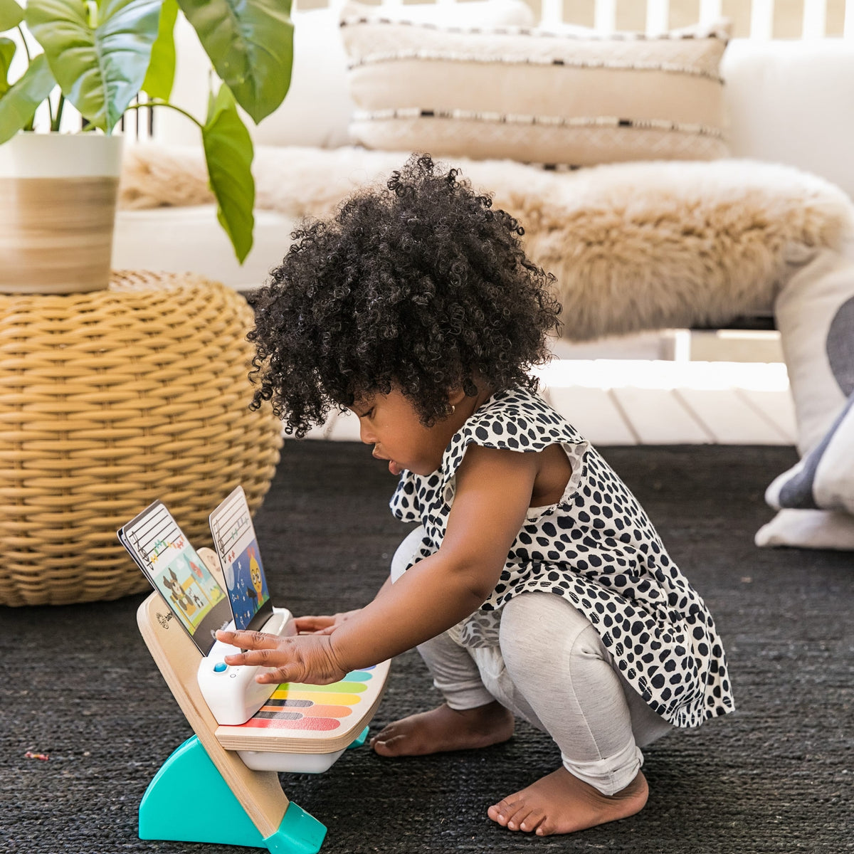 Baby Einstein – Jucarie muzicala de lemn Hape Magic Touch Piano™