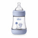 Biberon Chicco Perfect5 150ml, biofunctional, anti-colici, tetina silicon, flux lent, baiat, 0luni