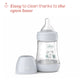 Biberon Chicco Perfect5 150ml, biofunctional, anti-colici, tetina silicon, flux lent, baiat, 0luni