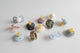 BIBS - Set 4 suzete Try-it collection 6 luni +-Ivory