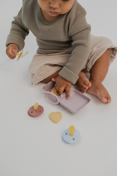 BIBS - Cutie multifunctionala pentru depozitare suzete, Ivory