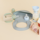 BIBS - Set biberon tip Sippy Cup PP 150 ml cu cioc din silicon și sistem antipicurare, Blush