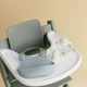 BIBS - Set biberon tip Sippy Cup PP 150 ml cu cioc din silicon și sistem antipicurare, Ivory