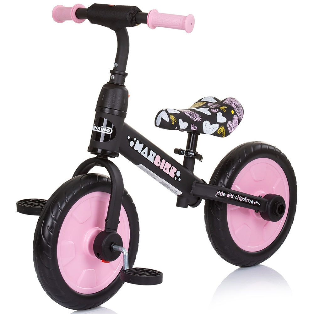 Bicicleta 2 in 1 Chipolino Max Bike pink - gogobaby.ro