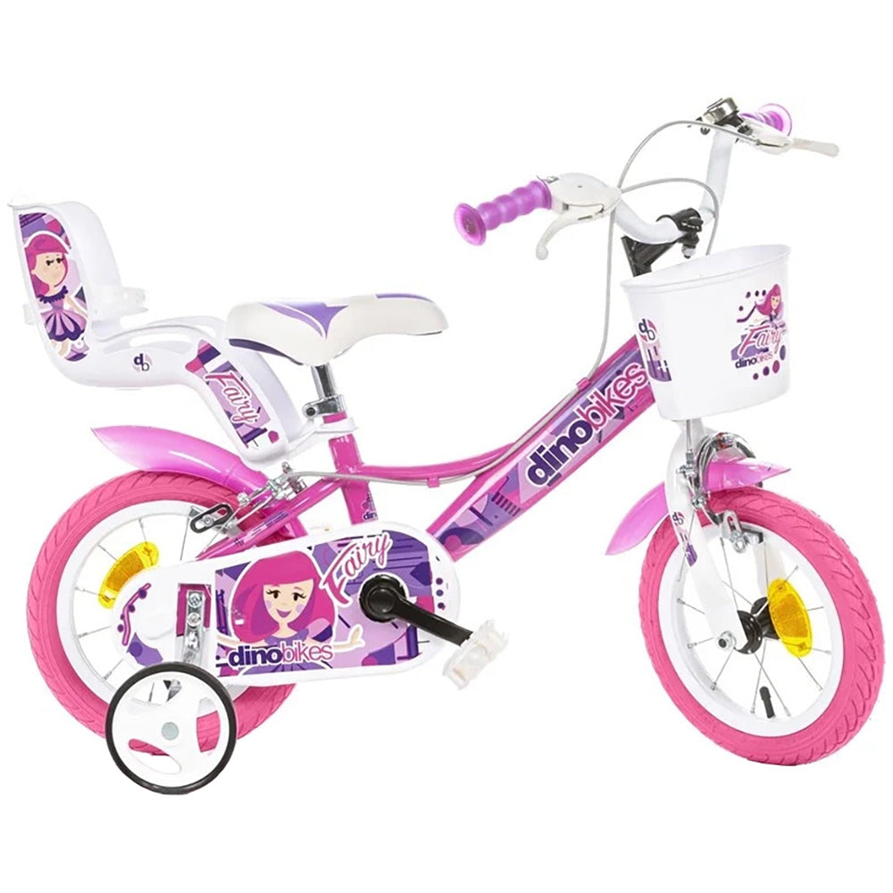 Bicicleta copii Dino Bikes 12' Fairy roz - gogobaby.ro