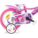 Bicicleta copii Dino Bikes 12' Fairy roz