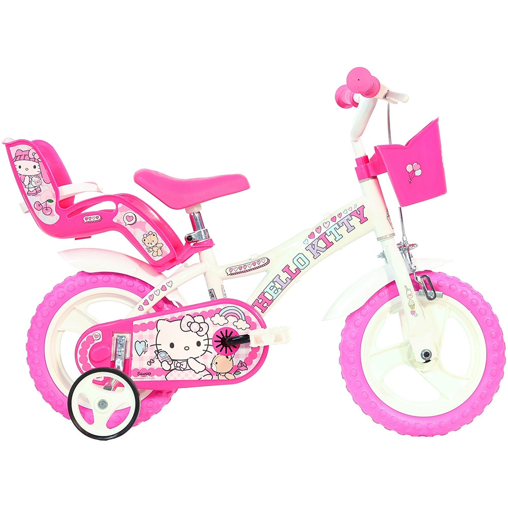 Bicicleta copii Dino Bikes 12' Hello Kitty - gogobaby.ro