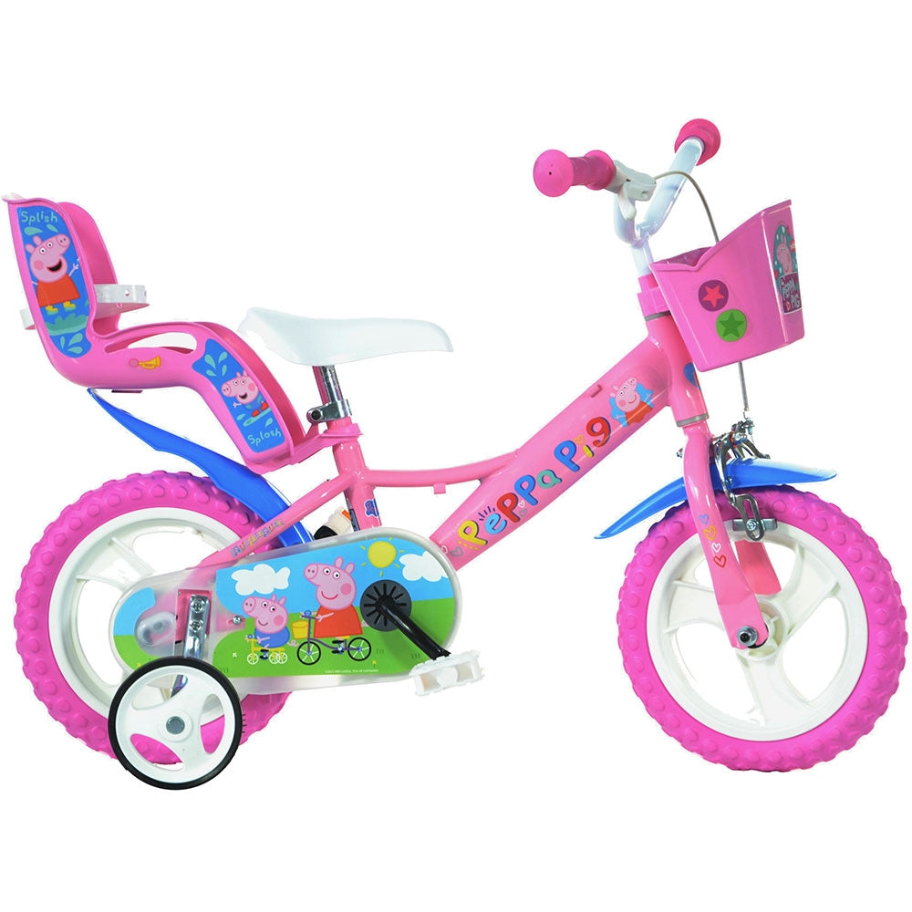 Bicicleta copii Dino Bikes 12' Peppa Pig - gogobaby.ro