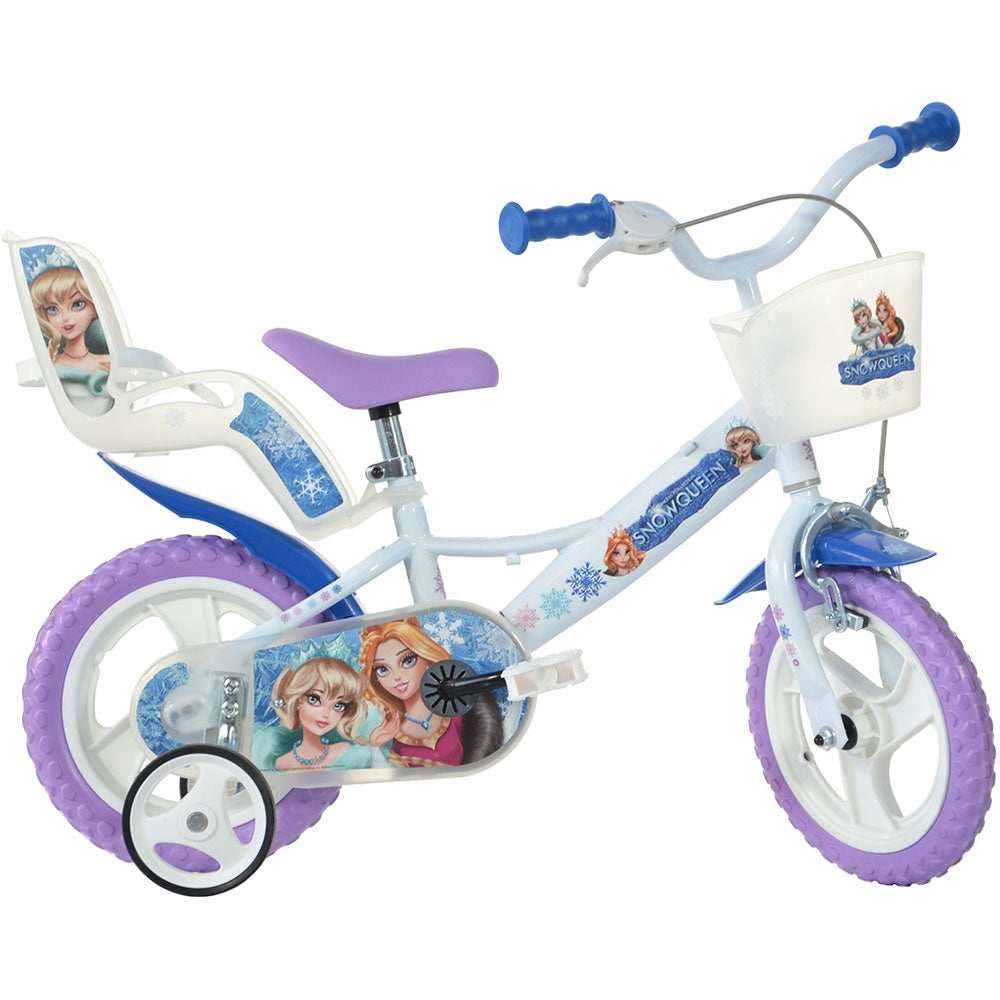 Bicicleta copii Dino Bikes 12' Snow Queen - gogobaby.ro