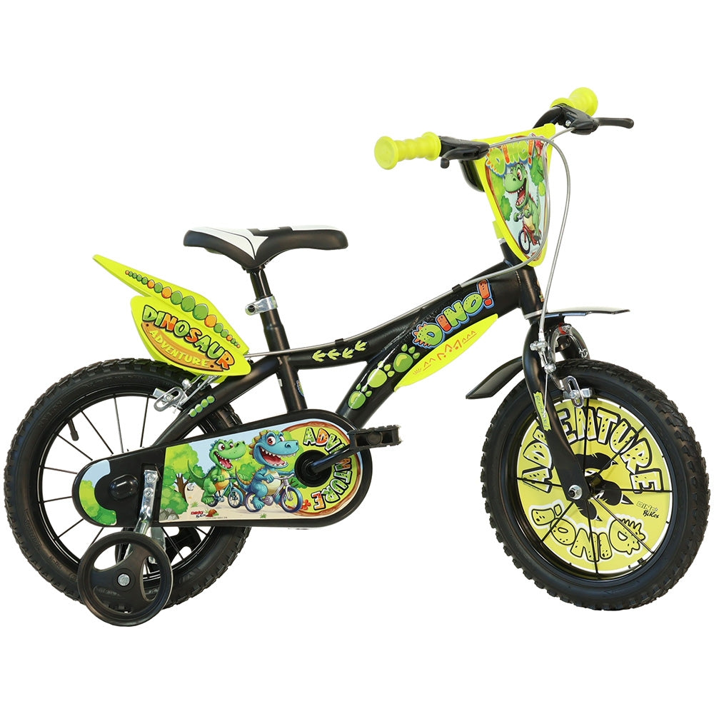 Bicicleta copii Dino Bikes 14' Dinosaur - gogobaby.ro