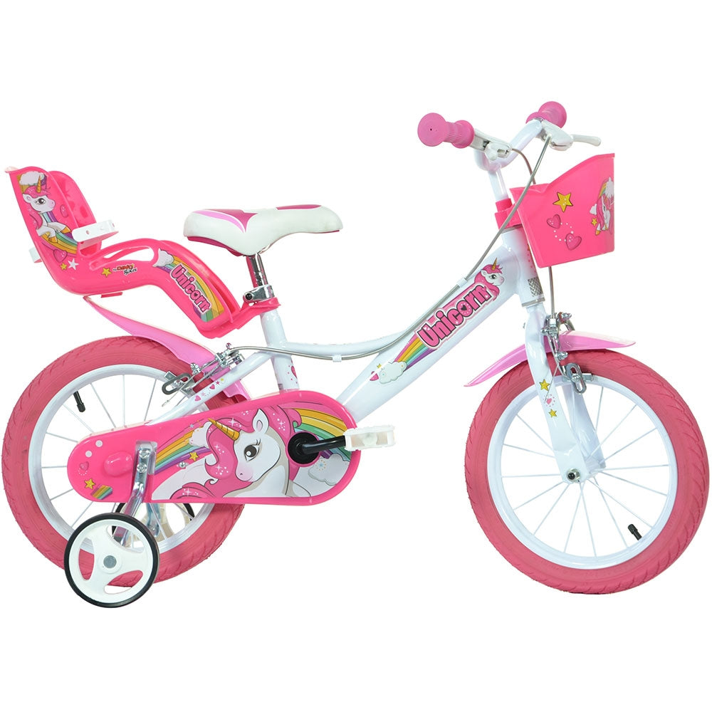 Bicicleta copii Dino Bikes 14' Unicorn - gogobaby.ro