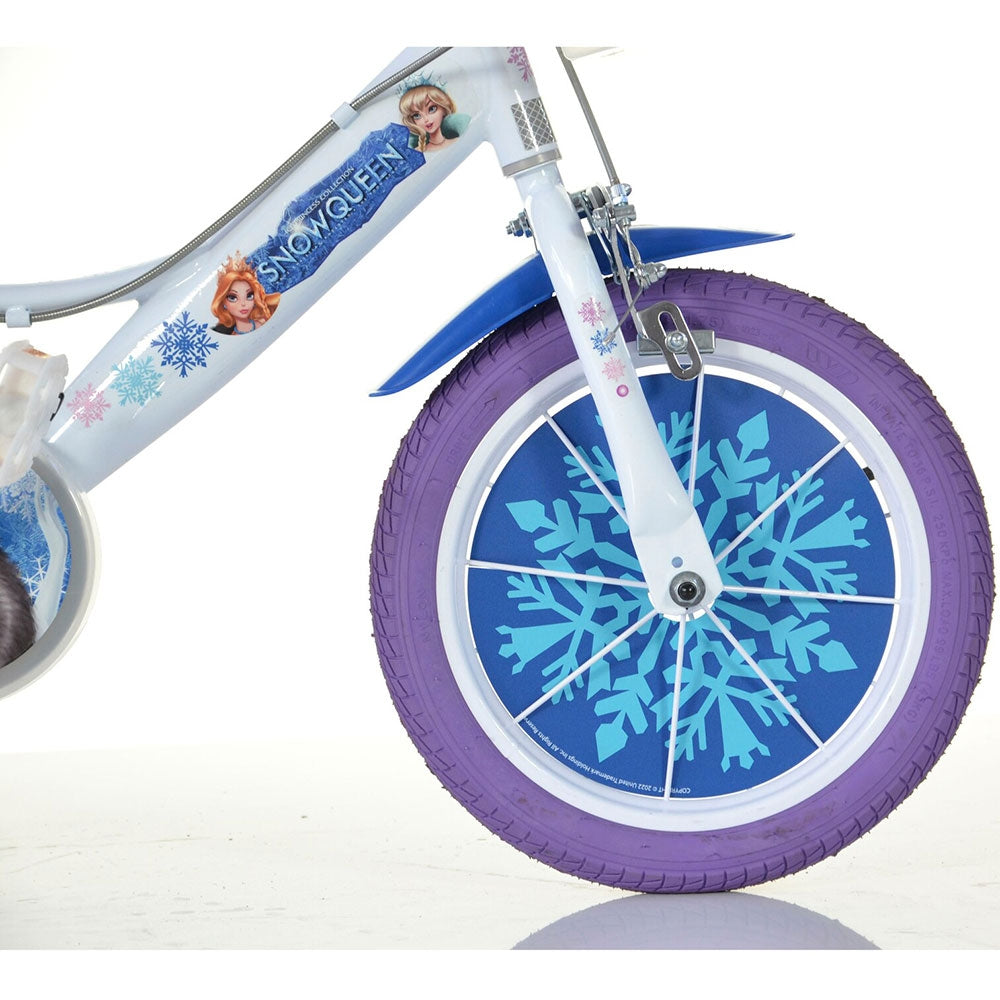 Bicicleta copii Dino Bikes 16' Snow Queen - gogobaby.ro