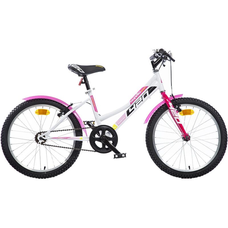 Bicicleta copii Dino Bikes 20' MTB fete Sport alb - gogobaby.ro