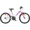 Bicicleta copii Dino Bikes 20' MTB fete Sport alb