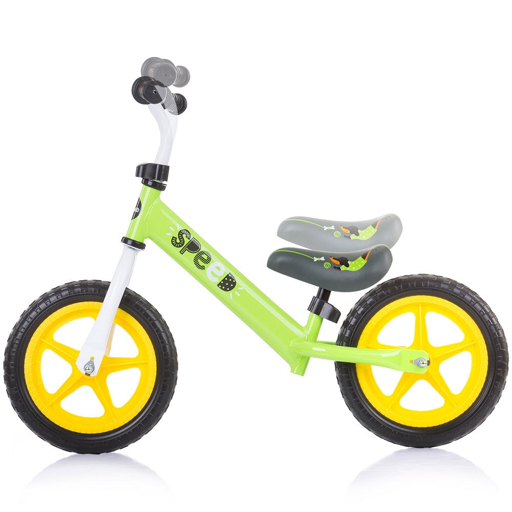 Bicicleta fara pedale Chipolino Speed green - gogobaby.ro