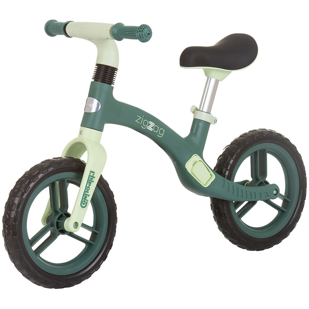 Bicicleta fara pedale Chipolino Zig Zag green - gogobaby.ro