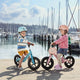 Bicicleta fara pedale, Free2Move, Cool Bike, Cu ghidon si sa reglabile, Roti din EVA, Pana in 30 Kg, Roti 12 inch, 24 luni+, Black