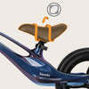 Bicicleta fara pedale, Lionelo, Bart, Usoara, Cu cadru din magneziu, Cu ghidon si sa reglabile, Greutate 3 Kg, 12 inch, Conform cu standardul european de securitate EN71, Blue Violet