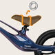 Bicicleta fara pedale, Lionelo, Bart, Usoara, Cu cadru din magneziu, Cu ghidon si sa reglabile, Greutate 3 Kg, 12 inch, Conform cu standardul european de securitate EN71, Purple Amethyst