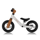 Bicicleta fara pedale, Lionelo, Toni, Cu ghidon si sa reglabile, Ultra usoara, 2.8 Kg, 18 luni+, Sustine 30 kg, Conform cu standardul EN71-1/2/3, Certificata TUV SUD, Bej