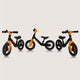 Bicicleta fara pedale, Lionelo, Toni, Cu ghidon si sa reglabile, Ultra usoara, 2.8 Kg, 18 luni+, Sustine 30 kg, Conform cu standardul EN71-1/2/3, Certificata TUV SUD, Portocaliu